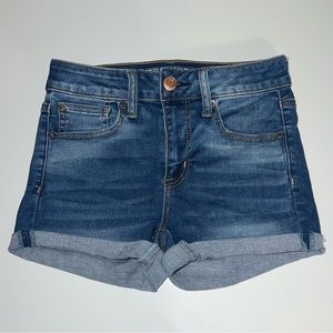 American Eagle Outfitters Next Level Stretch Jean Shorts